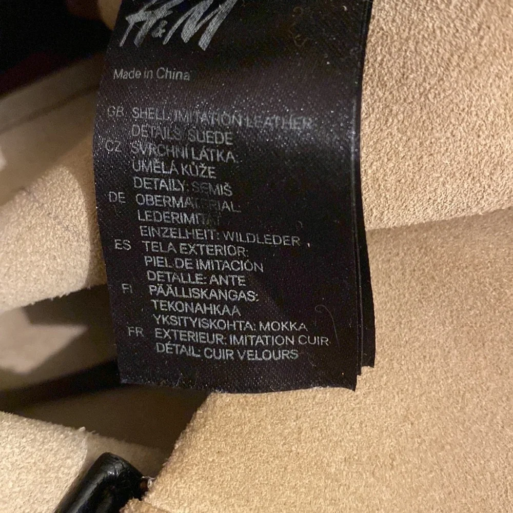 H&M color block soft tote bag . - Picture 8 of 8